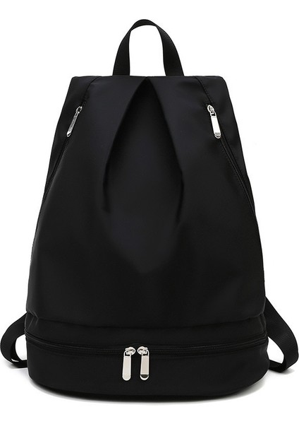 Fermuar Açık Spor Su Geçirmez Spor Salonu Yoga Sırt Çantası Kız Okul Çantası Yüzme Spor Sırt Çantası (Yurt Dışından)