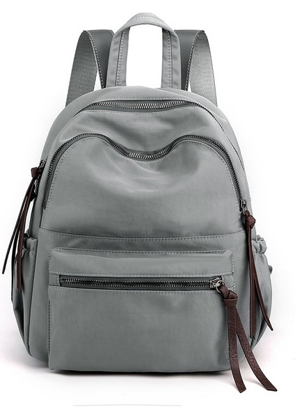 Düz Renk Klasik Kadın Eğlence Moda Sırt Çantası Kızlar Için Basit (Yurt Dışından)