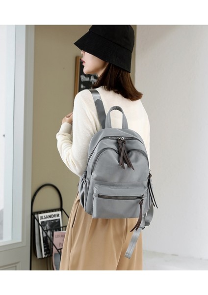 Düz Renk Klasik Kadın Eğlence Moda Sırt Çantası Kızlar Için Basit (Yurt Dışından) fiyatları