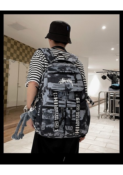 Boys' Su Geçirmez Hafif Sırt Çantası Kolej Okul Çantası (Yurt Dışından) fiyatları