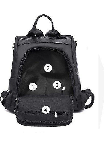 Sırt Çantası Hırsızlığa Karşı Moda Oxford Kumaş Su Geçirmez Kadın Çantası (Yurt Dışından) indirimleri