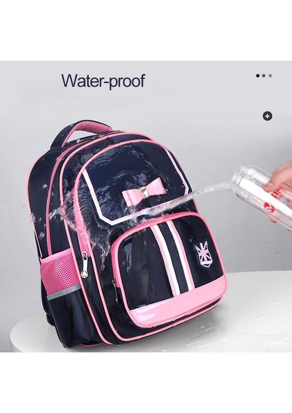 Kızlar Pu Okul Çantası Ortopedik Ilmek Sırt Çantası Suya Dayanıklı Birincil Çanta (Yurt Dışından) modelleri