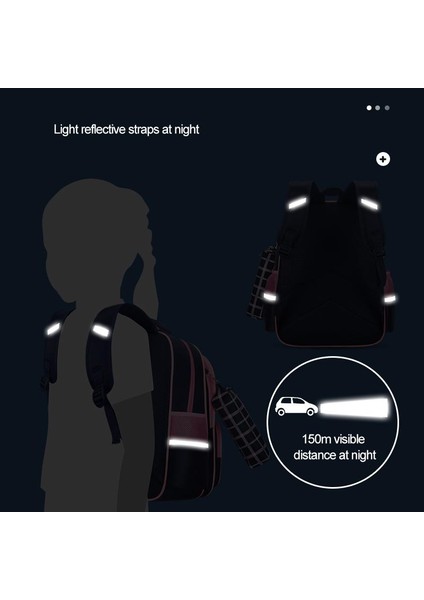 Kızlar Pu Okul Çantası Ortopedik Ilmek Sırt Çantası Suya Dayanıklı Birincil Çanta (Yurt Dışından) indirimleri