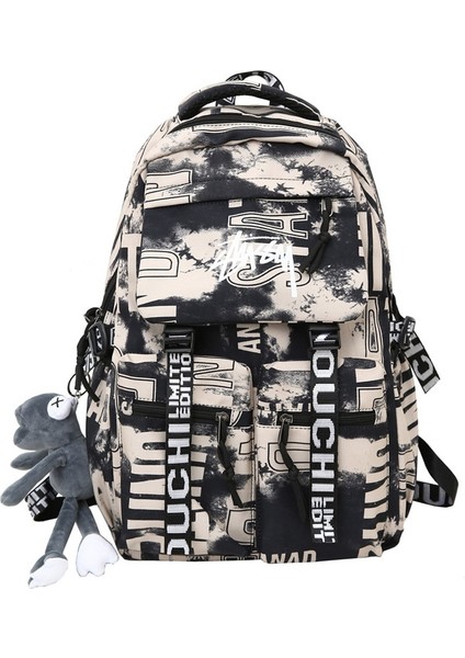 Boys' Su Geçirmez Hafif Sırt Çantası Kolej Okul Çantası (Yurt Dışından)