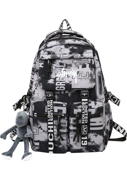 Boys' Su Geçirmez Hafif Sırt Çantası Kolej Okul Çantası (Yurt Dışından)