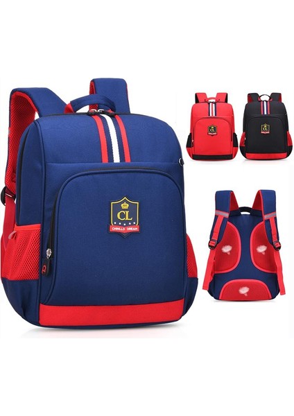 Büyük Kapasiteli Okul Çantası Dayanıklı Günlük Fermuarlı Sırt Çantası (Yurt Dışından)