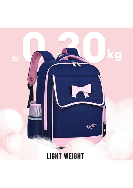 Çocuklar Okul Çantası Büyük Kapasiteli Güzel Ilmek Sırt Çantası Kız Prenses Kitap Çantası (Yurt Dışından) indirimleri
