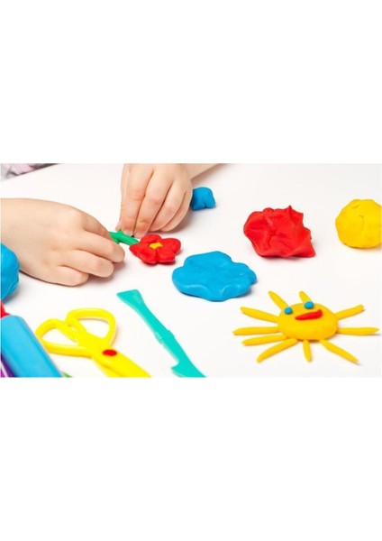 Oyun Hamuru 6 Lı Ana Renkler 690 gr Lets Oyun Hamur Seti 6 Renk 115GRX6 1 Paket fiyatları