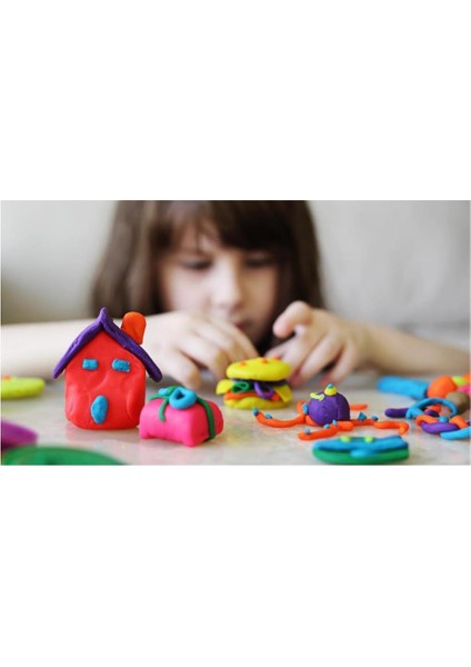 Oyun Hamuru 6 Lı Ana Renkler 690 gr Lets Oyun Hamur Seti 6 Renk 115GRX6 1 Paket modelleri
