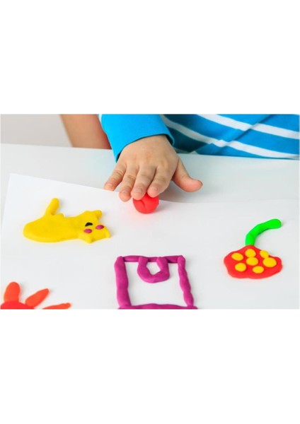 Oyun Hamuru 6 Lı Ana Renkler 690 gr Lets Oyun Hamur Seti 6 Renk 115GRX6 1 Paket indirimleri