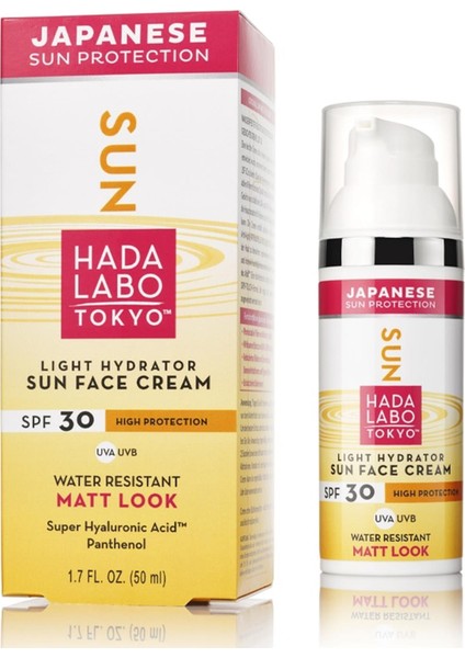 Sun Güneş Yüz Kremi 30SPF 50 ml