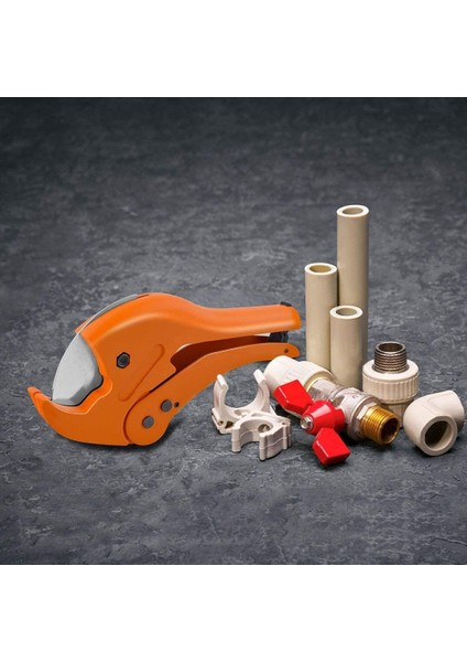 Profesyonel Keskin Pvc-Ppr Plastik Boru Kesme Makası 42mm