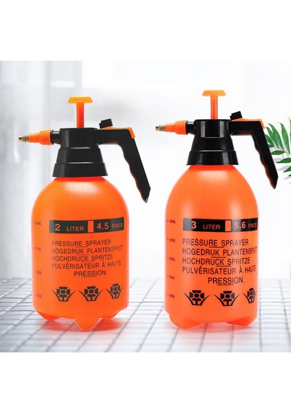 Profesyonel Çok Fonksiyonlu Bahçe Gübre Sulama Şişesi 2 Litre Sprey Püskürtücü Şişesi