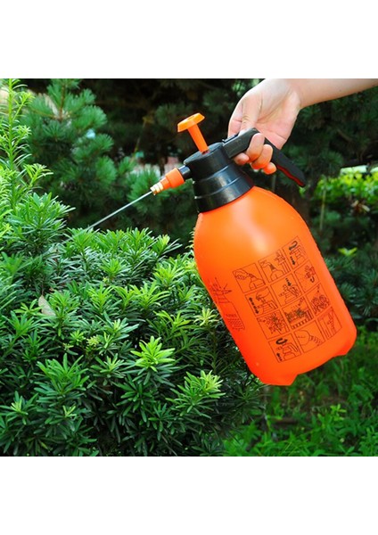 Profesyonel Çok Fonksiyonlu Bahçe Gübre Sulama Şişesi 2 Litre Sprey Püskürtücü Şişesi