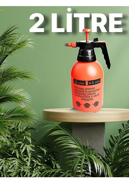 Profesyonel Çok Fonksiyonlu Taşınabilir 1 Litre 2 Litre Boş Fısfıs Sprey Şişesi 2li Set