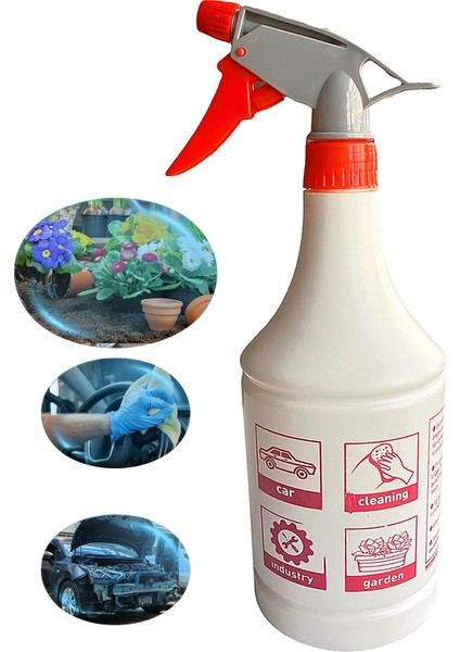Profesyonel Çok Fonksiyonlu Taşınabilir 1 Litre 2 Litre Boş Fısfıs Sprey Şişesi 2li Set