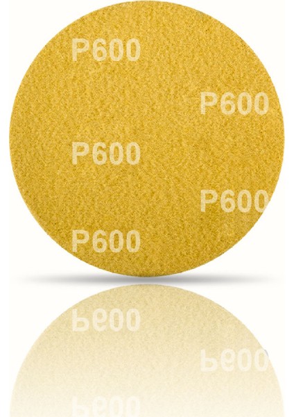 115 mm 600 Kum Mermer Granit Demir Cırt Zımpara (50 Adet)