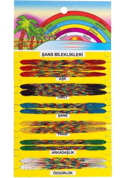 Şans Bilekliği Ip Bileklik