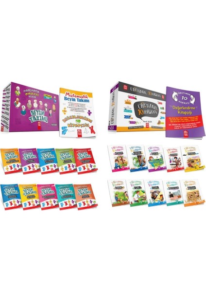 3.ve 4. Sınıf 10'lu Hikaye Beyin Takımı ve Üretimin 10 Harikası