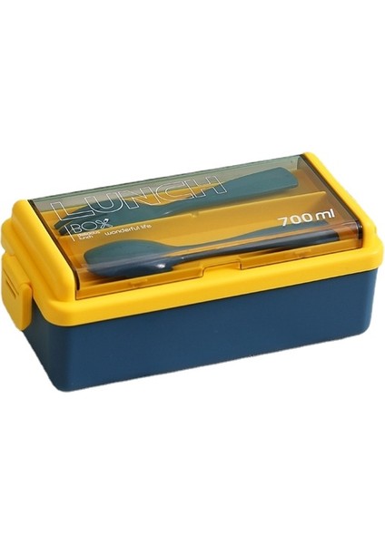 Bento Kutusu Plastik Öğle Yemeği Mikrodalgada Bölme Sebzelik Mutfak Yemekleri (Yurt Dışından)