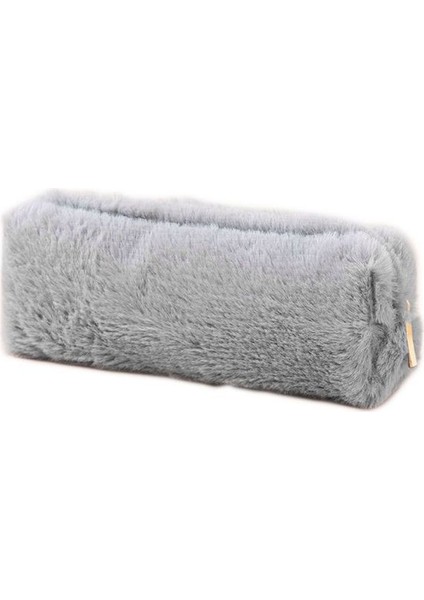 Kızlar Için Düz Renk Peluş Kalem Kutusu Okul Kalem Kutuları Çanta Kırtasiye (Yurt Dışından)