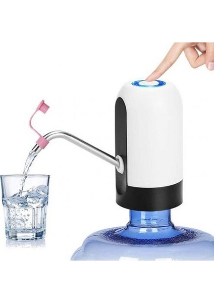 Otomatik Içme Suyu Şişesi Sebili Taşınabilir USB Şarj Edilebilir (Yurt Dışından)