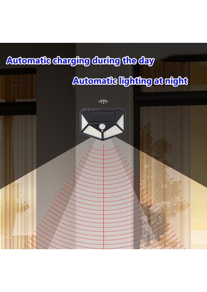 IP65 Su Geçirmez 100 LED Güneş Dış Mekan Işık 3 Mod (Yurt Dışından) fiyatları