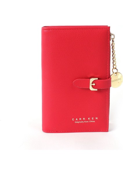 Kadın Modası Yeni Orta Boy Tokalı Cüzdan (Yurt Dışından)