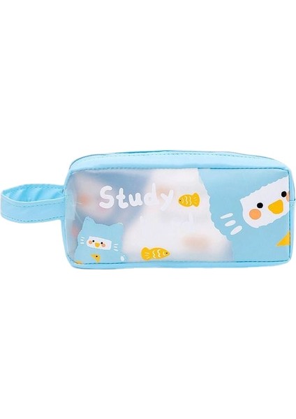 Şeffaf Karikatür Sevimli Kalem Kutusu (Yurt Dışından)