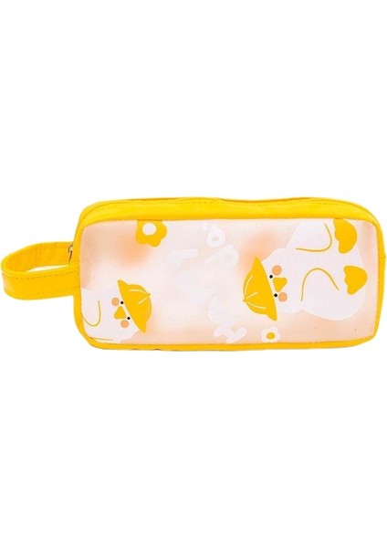 Şeffaf Karikatür Sevimli Kalem Kutusu (Yurt Dışından)