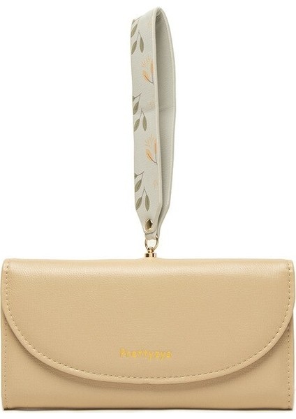 Moda Kadın Uzun Pu Debriyaj Çanta (Yurt Dışından)