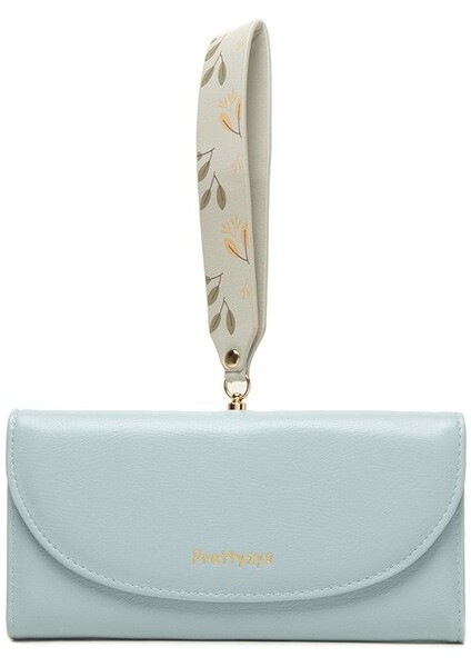 Moda Kadın Uzun Pu Debriyaj Çanta (Yurt Dışından)