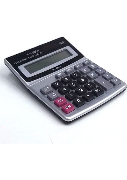 KK-800A Büyük Yazı Tipi Geniş Hesap Makinesi (Yurt Dışından)