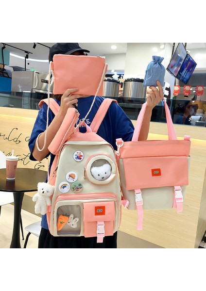 Figür Cepli Detaylı Okul Çantası Seti (Yurt Dışından) fiyatları