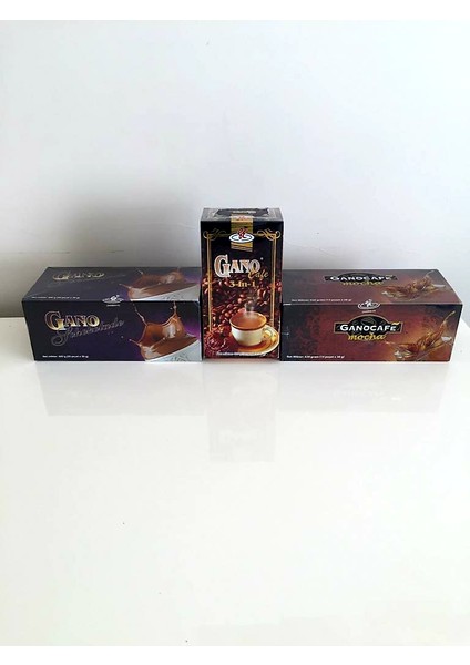 Gano Mocha & 3 In 1 Kahve & Schokolade 3 In 1 = 1,44 kg