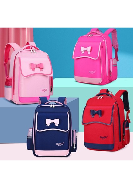 Çocuklar Okul Çantası Büyük Kapasiteli Güzel Ilmek Sırt Çantası Kız Prenses Kitap Çantası (Yurt Dışından) modelleri