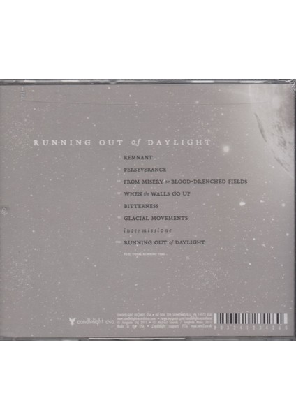The Living Fields – Running Out Of Daylight CD