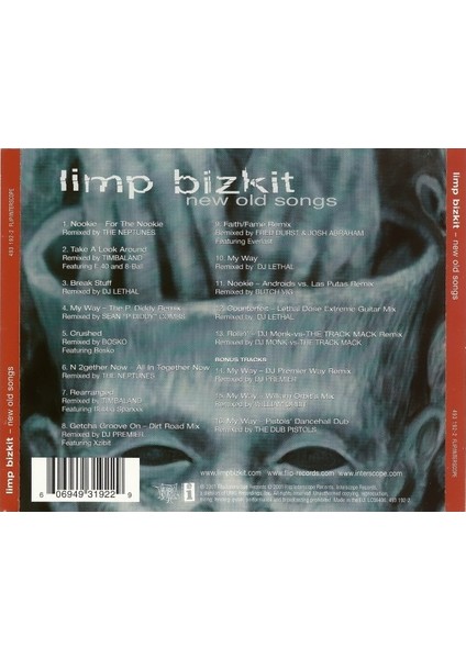 Limp Bizkit – New Old Songs CD