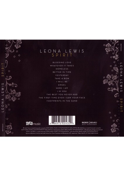 Leona Lewis – Spirit CD