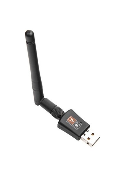 Antenli Kablosuz USB Wifi Alıcı 600 Mbps 5g Dual Band