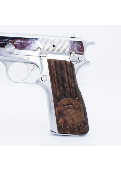 Brownıng Hp Ceviz Ağacı Tabanca Kabzesi Kartal Temalı T03 fiyatları