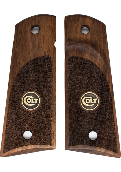 Colt 1911 Ceviz Ağacı Tabanca Kabzesi