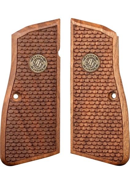 Browning Hp Ahşap Tabanca Kabzesi