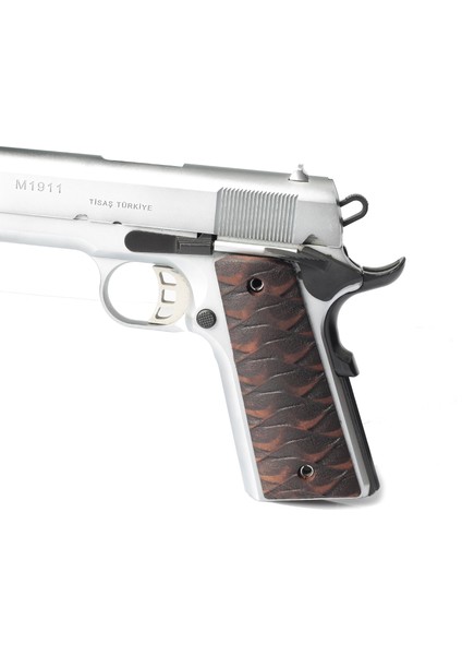 Colt 1911 Ceviz Ağacı Tabanca Kabzesi