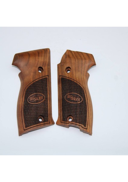 Sıg P220 Kabartma Desen Logolu Tabanca Kabzesi T197