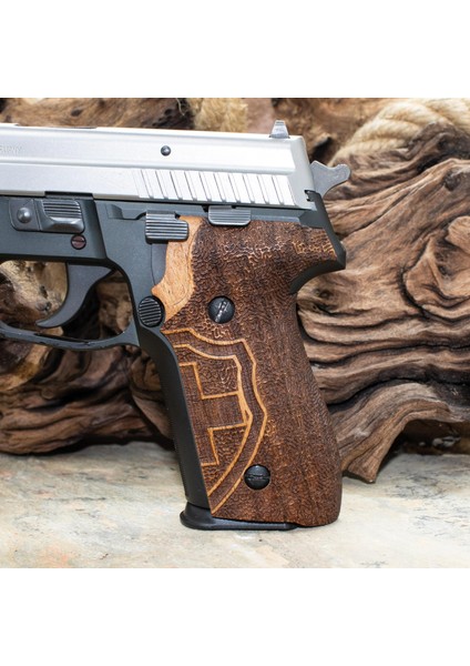 Sıg Sauer Sauer P229 Ceviz Ağacı Kabze T79