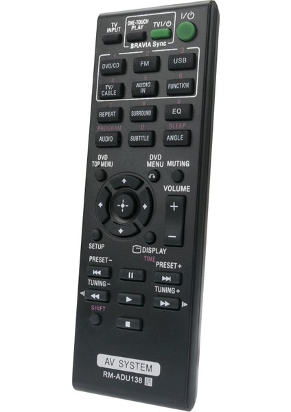 RM-ADU138 Sony Av Sistemi Için Uzaktan Kumandayı Değiştirin DAV-TZ145 HBD-TZ140 HBD-TZ145 fırsatları