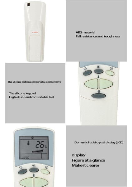 Lg 6711A90032L 6711AR2664B 6711A20083D 6711A20083E 6711A20083A 6711A20096C Için Klima Uzaktan Kumanda