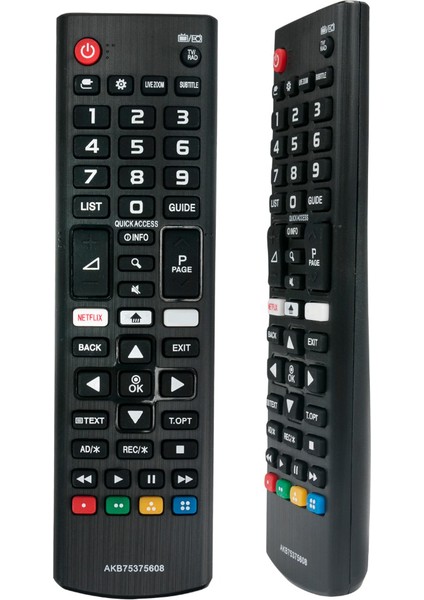 Lg Tv Için Değiştirilen Uzaktan Kumanda AKB75375608 modelleri