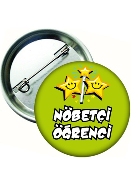 20 Adet - Nöbetçi Öğrenci Rozeti
